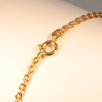 Necklace massive cable chain ~2.3mm ~45.5cm