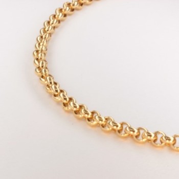 Necklace massive belcher chain ~3.4mm ~40.5cm
