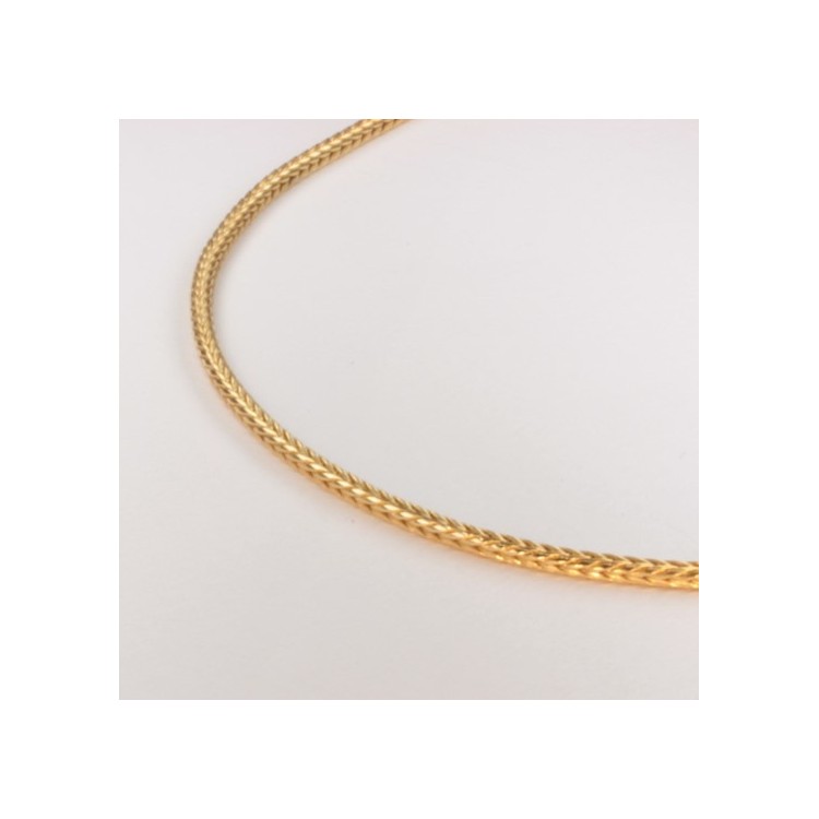 Necklace massive foxtail chain ~1.7mm ~45.5cm Necklace massive foxtail chain ~1.7mm ~45.5cm