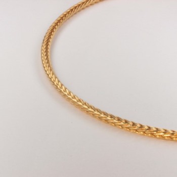 Collier chaîne colonne massive ~2.2mm ~46.5cm