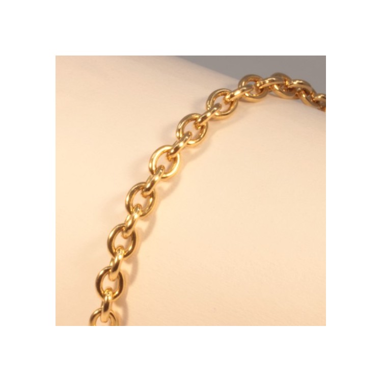 Bracelet massive cable chain ~3.7mm ~20.5cm Bracelet massive cable chain ~3.7mm ~20.5cm