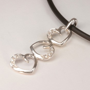 ORILOVE Brillant Anhänger