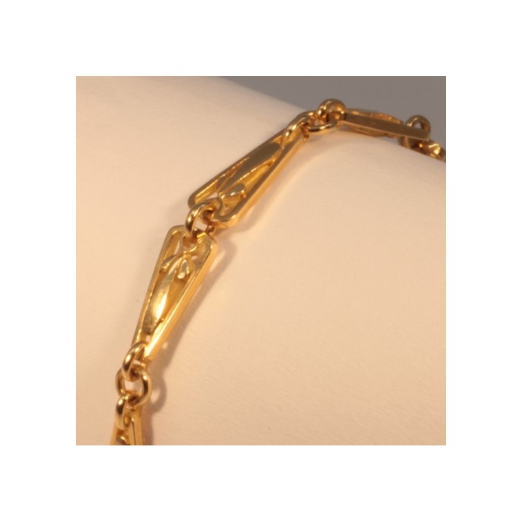 Old Style massiv Armschmuck ~5.3mm ~19cm Old Style massiv Armschmuck ~5.3mm ~19cm