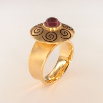 ORIMOON Rose ring