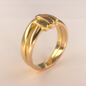 Zwei Gold Ring