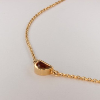 Madeira Quartz necklace pendant ~38cm