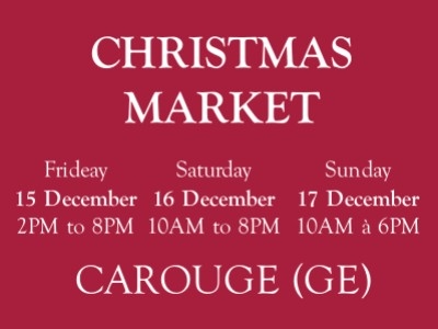 Christmas market in Carouge (GE)